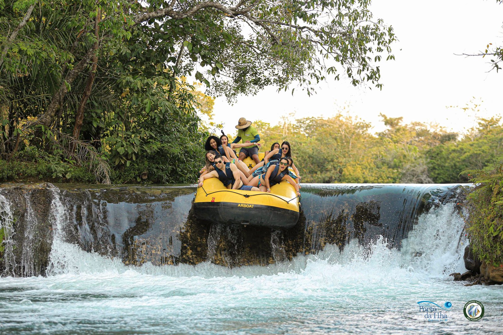 Bote Eco Park em Bonito MS