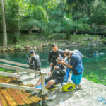 Flutuação Nascente Azul Bonito MS para Cadeirantes