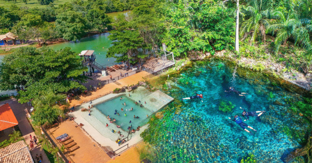 Nascente Azul - Flutuação e Balneário em Bonito MS