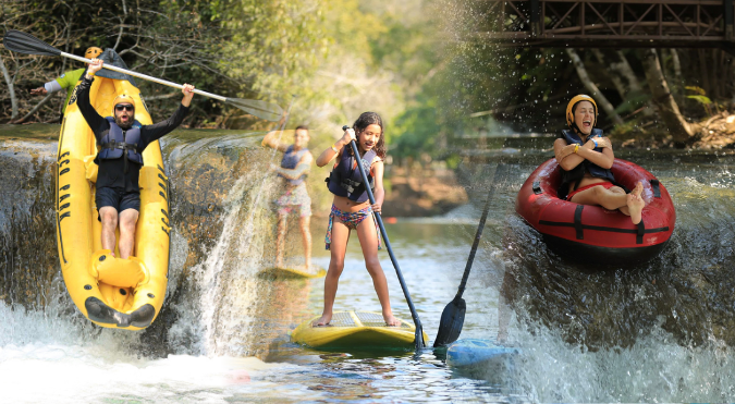 Combo Duck Eco Park Porto da Ilha em Bonito MS