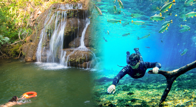 Estância Mimosa e Flutuação Rio da Prata