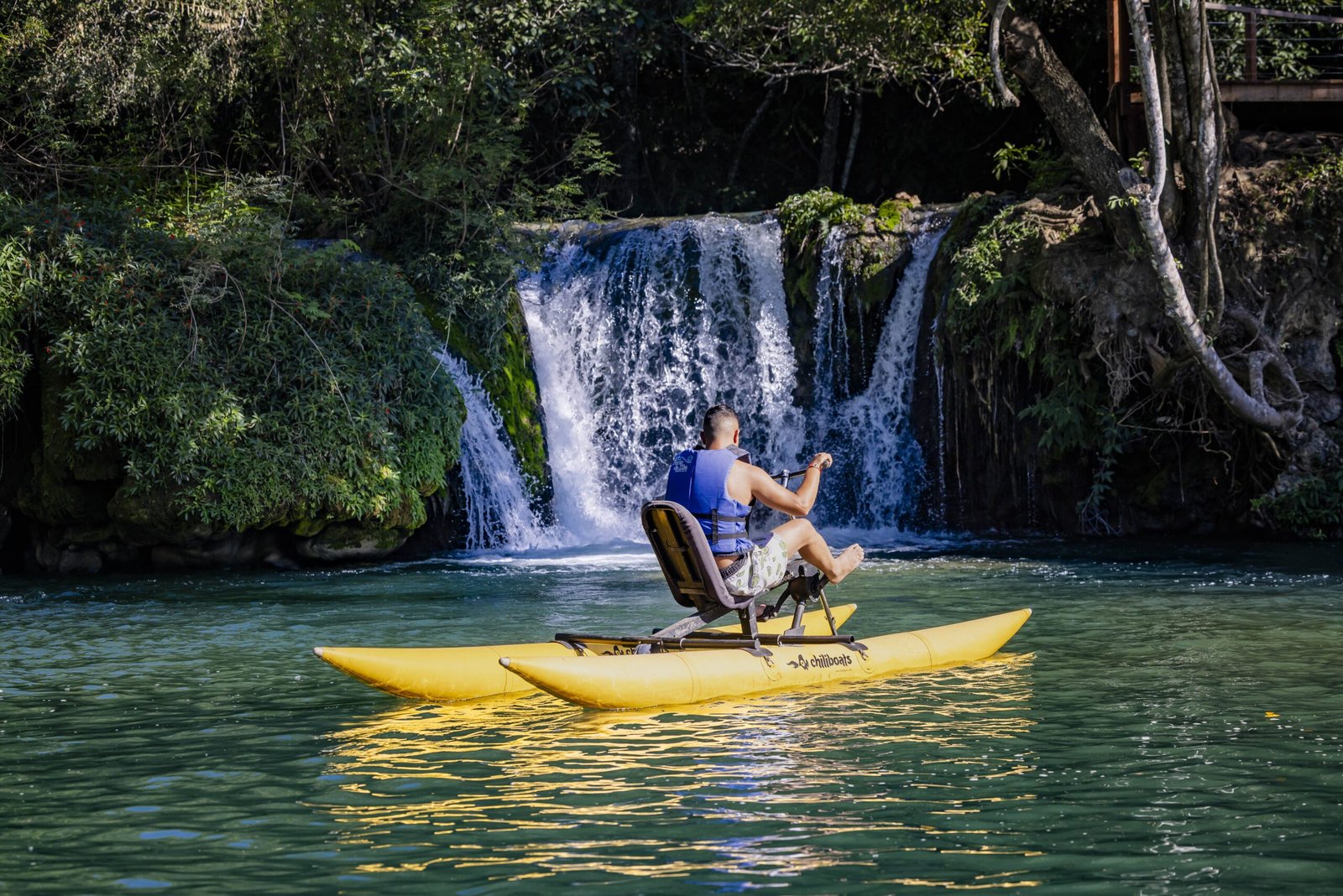 Bike Boat no Eco Park Porto da Ilha em Bonito MS