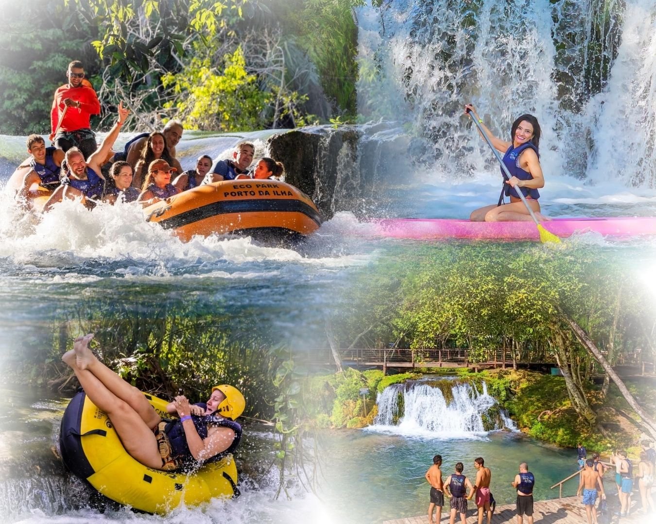 Combo Bote Eco Park em Bonito MS
