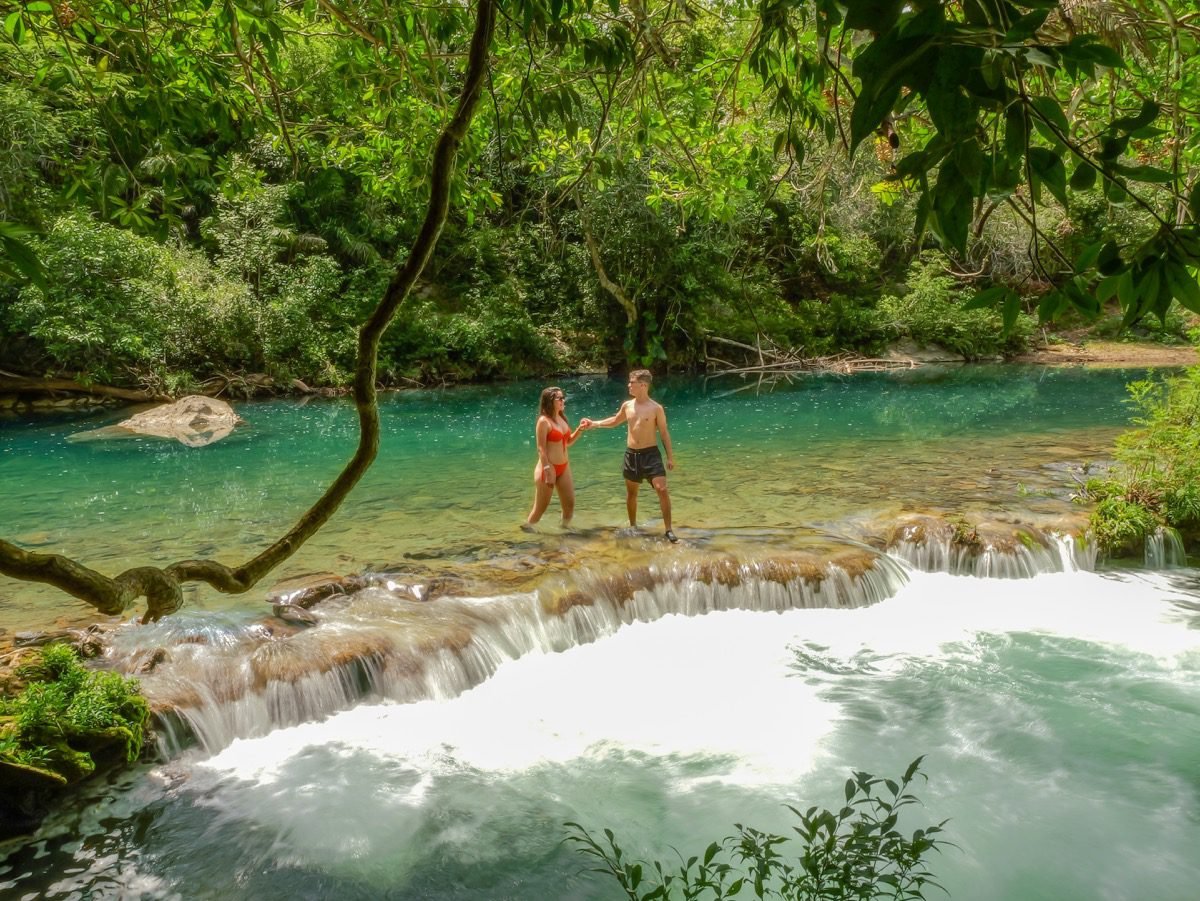 Cachoeira Boca da Onça em Bodoquena MS