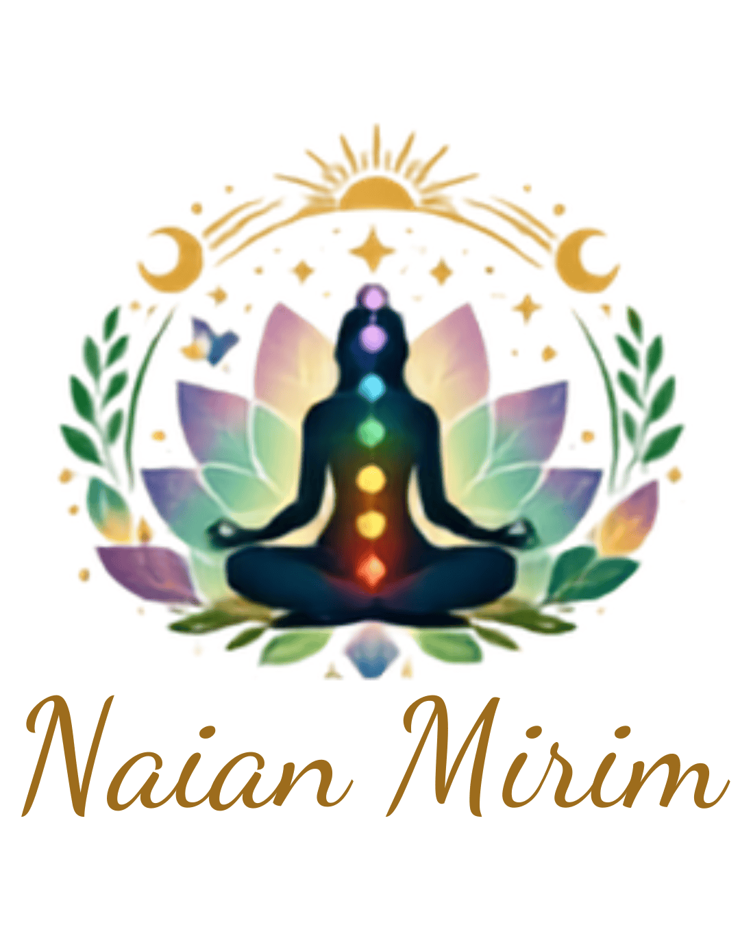 Logomarca da Naian Mirim Massagem em Bonito MS