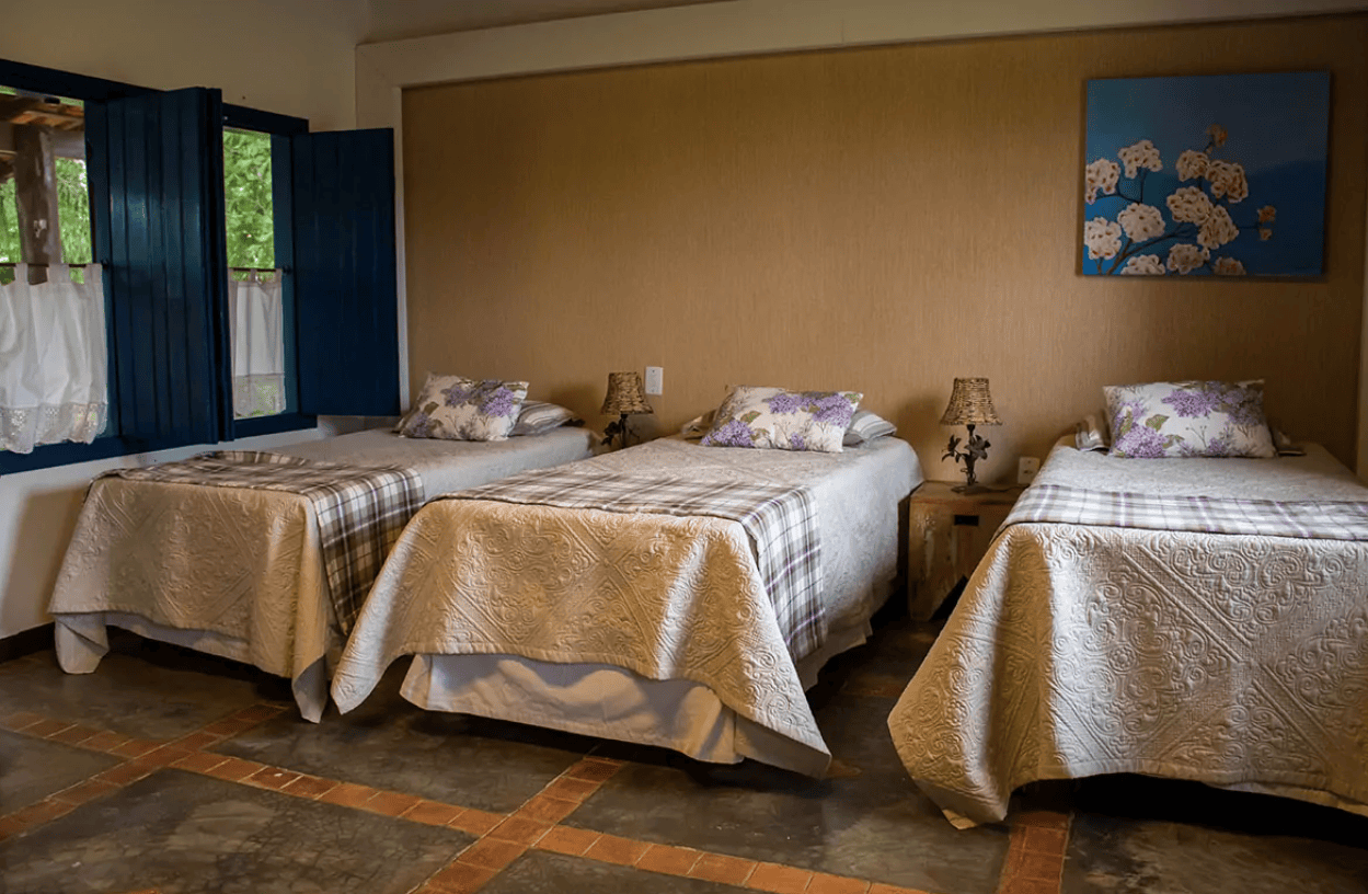 Apartamento familiar da Pousada Pequi
