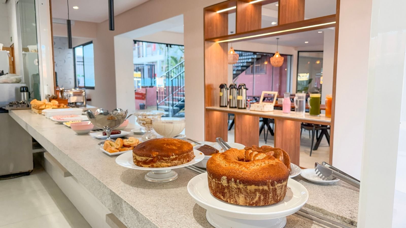 Buffet de café da manhã do Blie Hotéis em Bonito