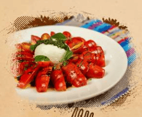Caprese Pantaneira no Bacuri Cozinha Regional