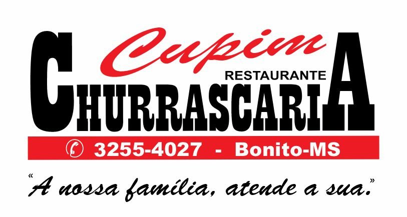 Logomarca da Cupim Churrascaria em Bonito MS