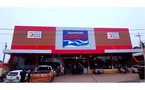 Fachada do Supermercado Formoso em Bonito MS