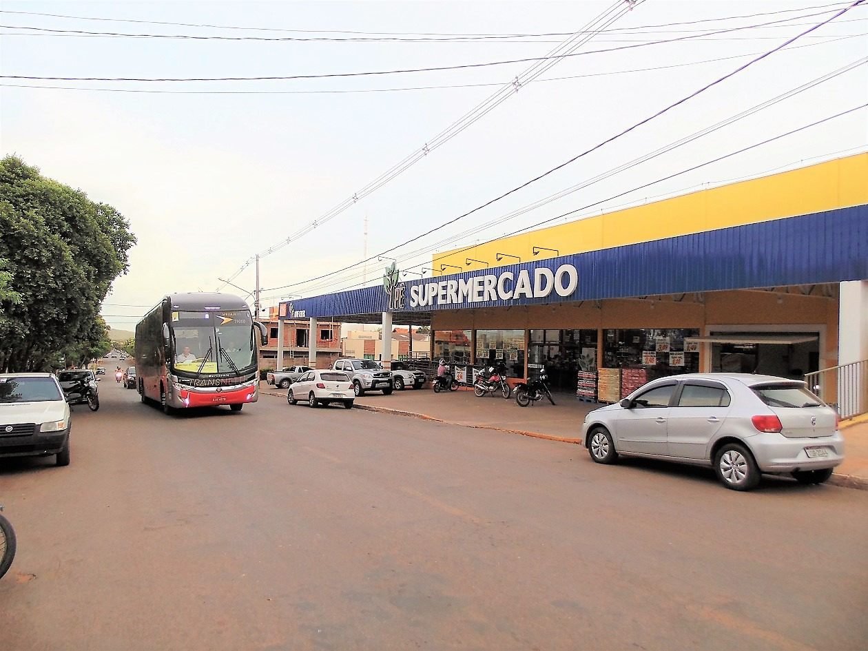 Fachada do Ypê Supermercado em Bonito MS