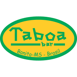 Logomarca do Taboa Bar em Bonito MS