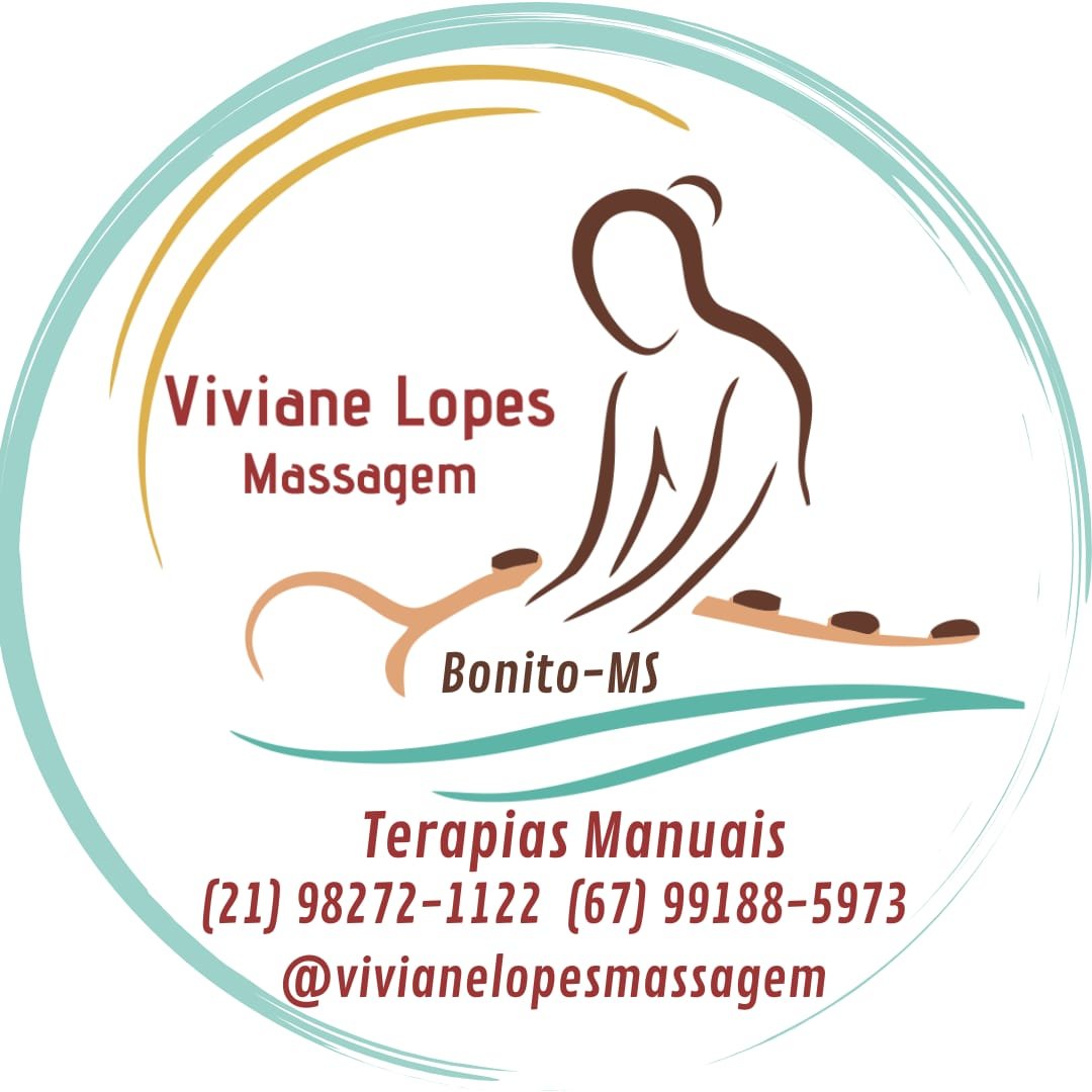 Logomarca da Viviane Lopes Massagem em Bonito MS