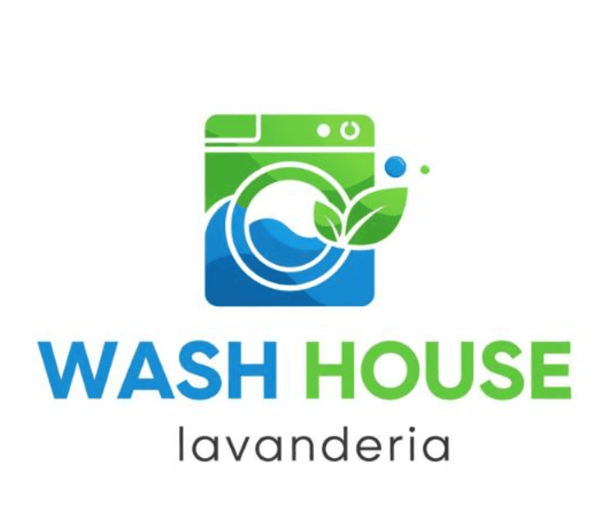 Logomarca da Wash House Lavanderia em Bonito MS
