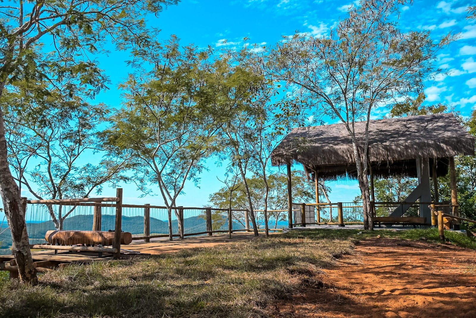 Estrutura do Morro Alto Farm Club em Bonito MS
