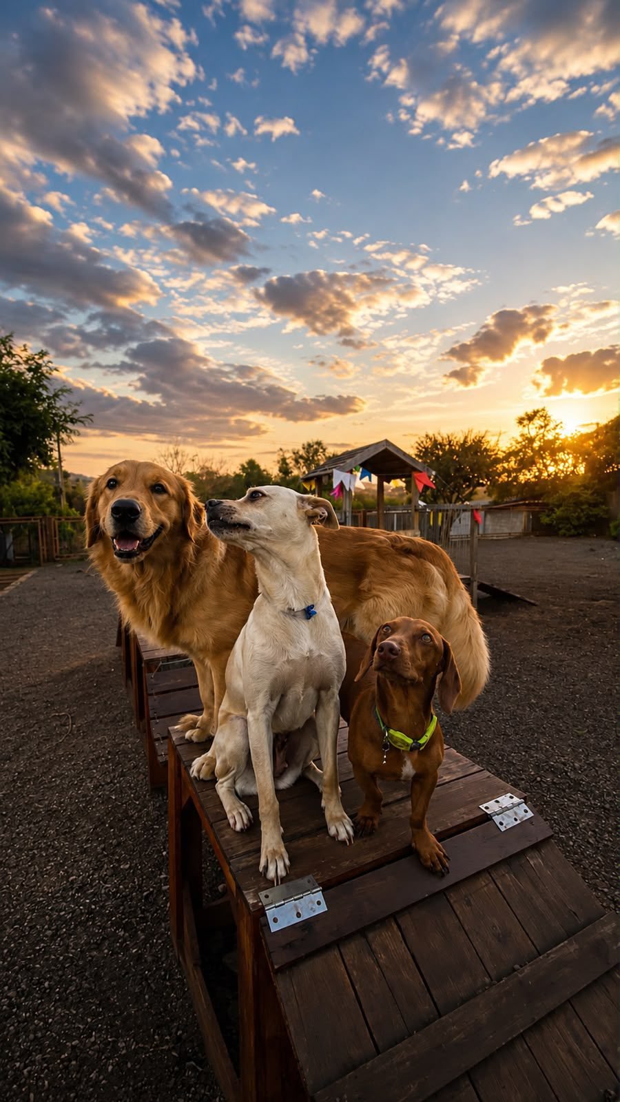 Cachorrinhos livres durante a hospedagem no Peludos Resort