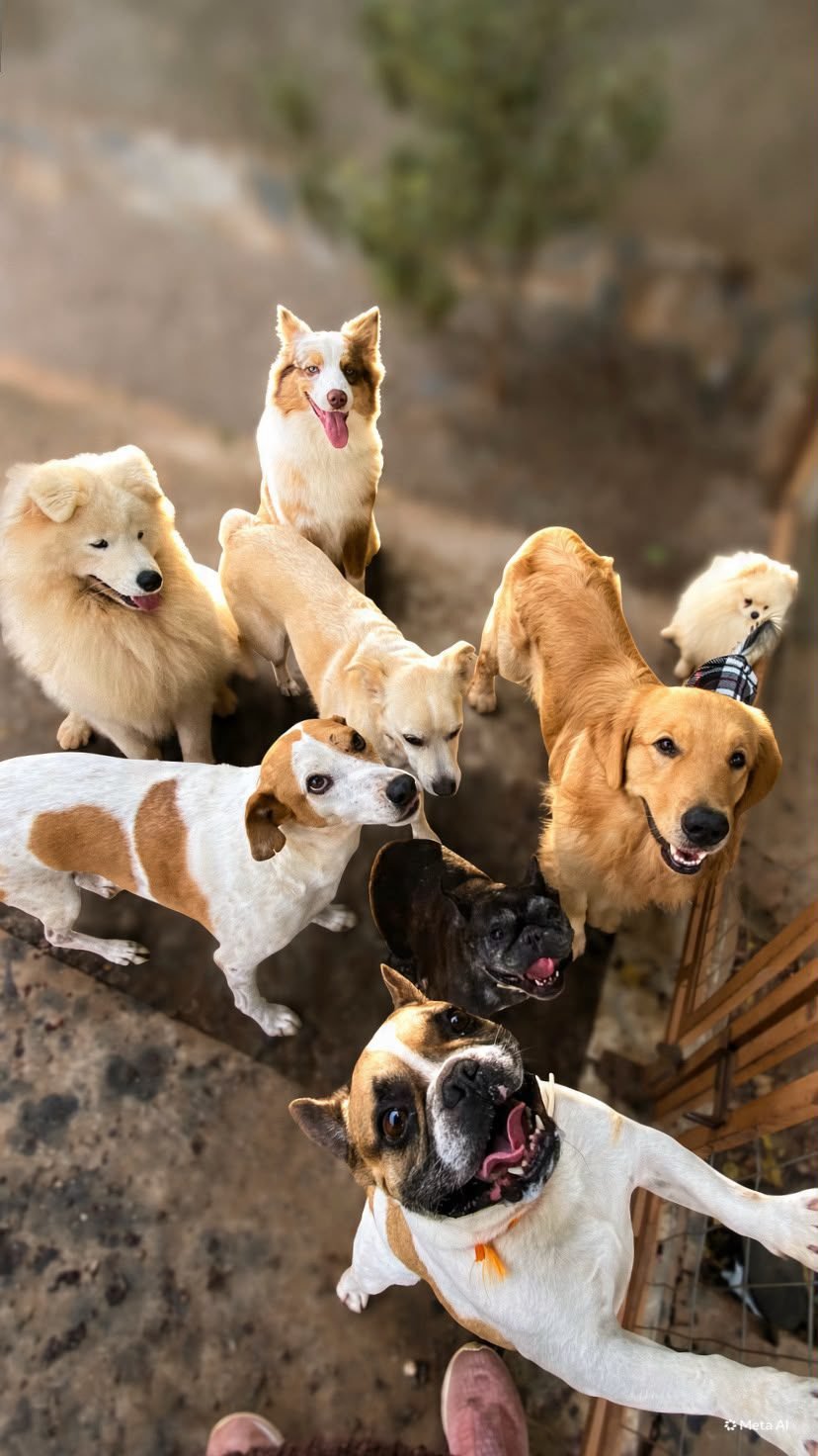 Pets hospedados no Peludos Resort em Bonito