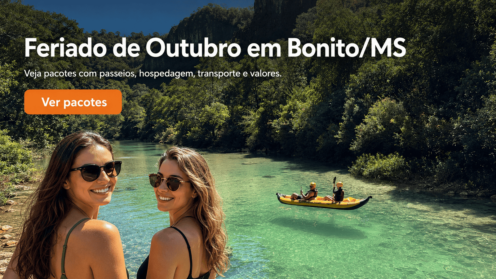 Feriado de outubro em Bonito MS