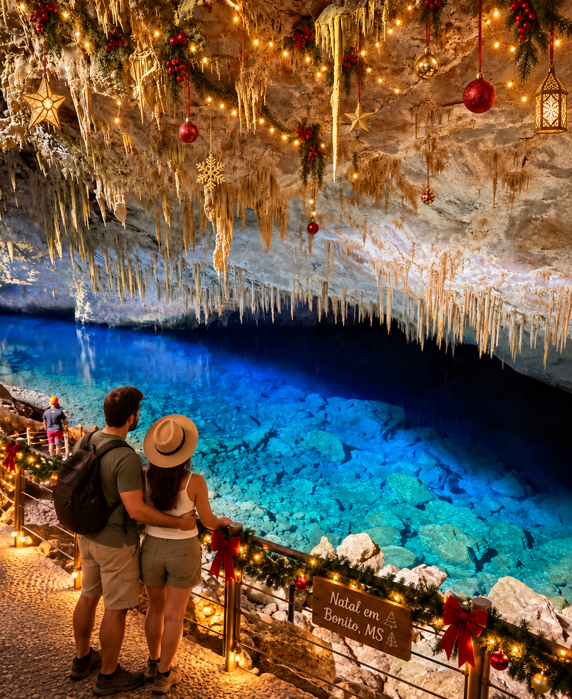 Gruta do Lago Azul em Bonito MS